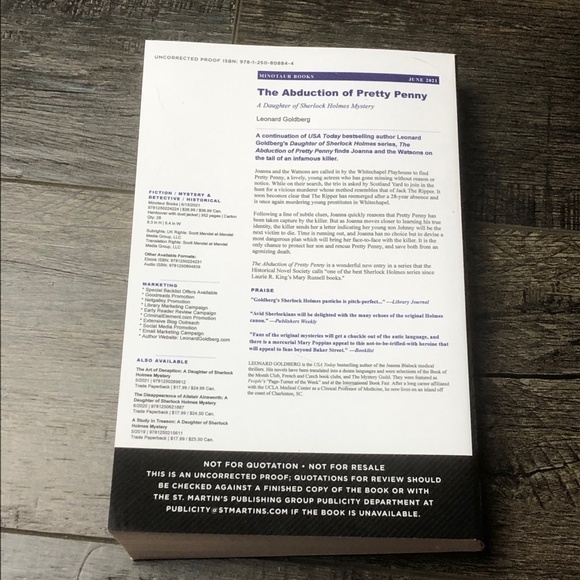 The Abduction of Pretty Penny by Leonard Goldberg - Picture 2 of 2